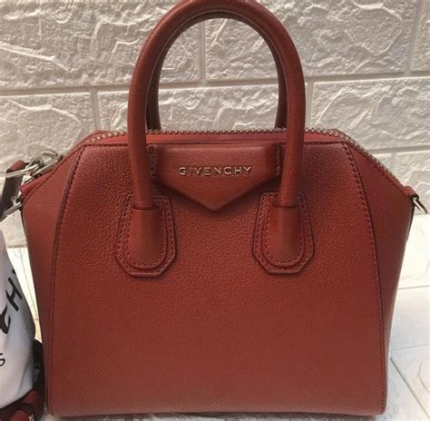 givenchy antigona terracotta